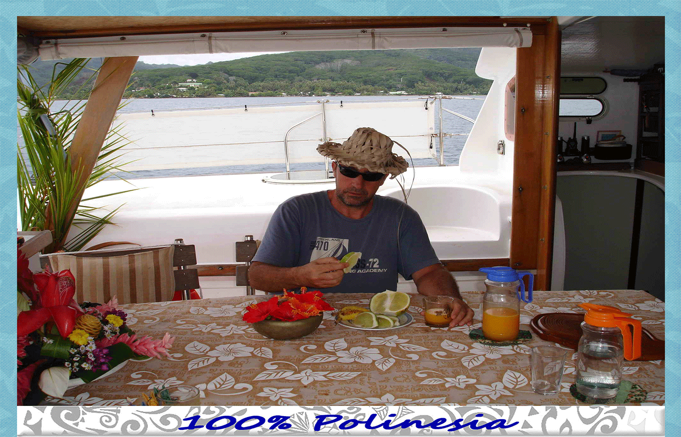 Colazione in barca a Raiatea